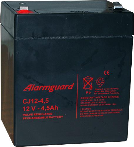 Alarmguard CJ12-4.5 (12V-4.5Ah) Alarmguard CJ12-4.5 (12V-4.5Ah)