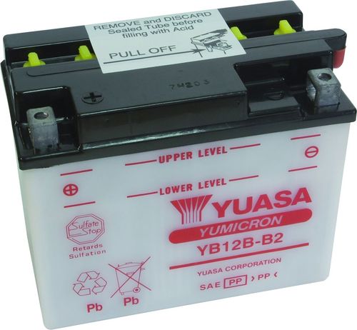 YUASA YB12B-B2 YUASA YB12B-B2