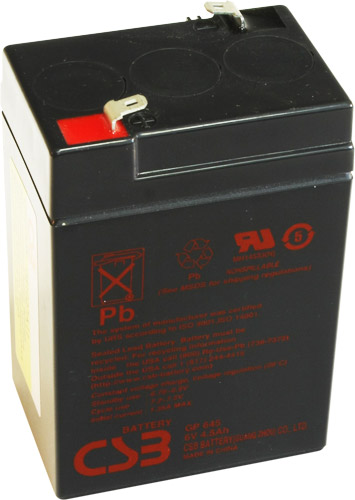 CSB GP645 (6V-4,5Ah) CSB GP645 (6V-4,5Ah)
