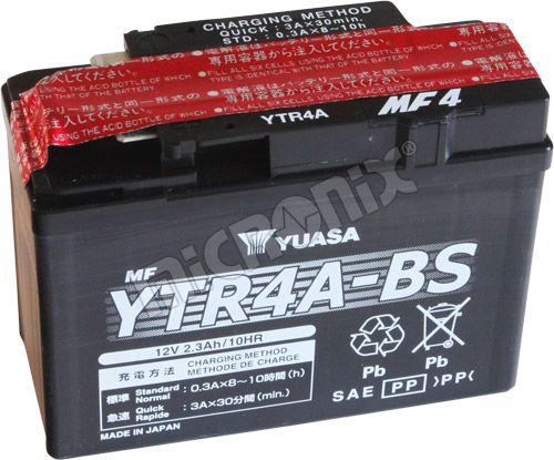 YUASA YTR4A-BS
