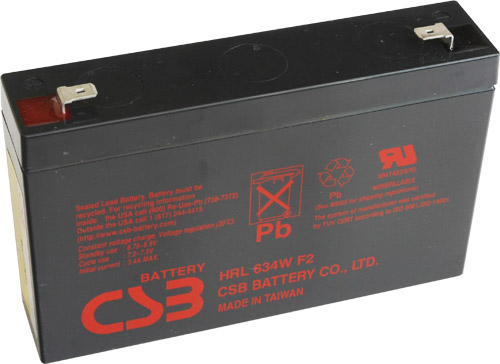 CSB HRL634W F2 (6V-9Ah) CSB HRL634W F2 (6V-9Ah)