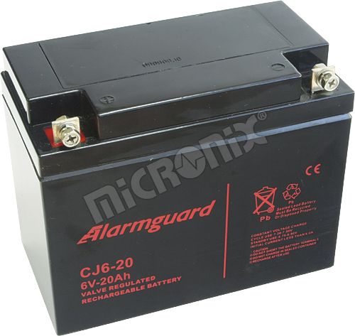 Alarmguard CJ6-20Ah (6V-20Ah) Alarmguard CJ6-20Ah (6V-20Ah)