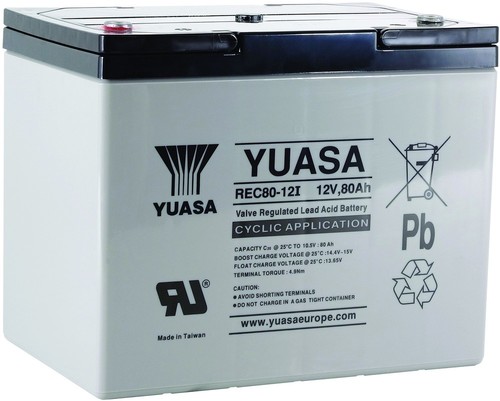 Yuasa REC80-12I (12V-80Ah)