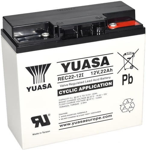 Yuasa REC22-12I (12V-22Ah)