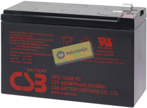 CSB UPS12460 F2 (12V-460W-5min)