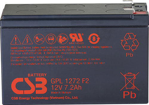 CSB GPL1272 F2 (12V-7,2Ah) CSB GPL1272 F2 (12V-7,2Ah)
