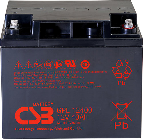 CSB GPL12400 (12V-40Ah)
