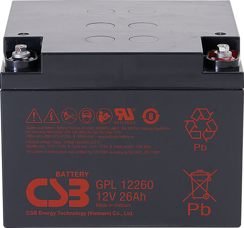 CSB GPL12260l (12V-26Ah)