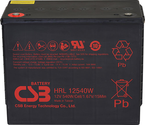 CSB HRL12540W (12V-134Ah) CSB HRL12540W (12V-134Ah)