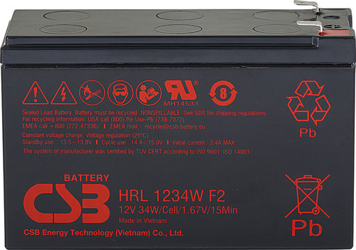 CSB HRL1234W F2FR (12V-9Ah) CSB HRL1234W F2FR (12V-9Ah)
