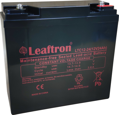 Leaftron LTC12-24 (12V-24Ah)