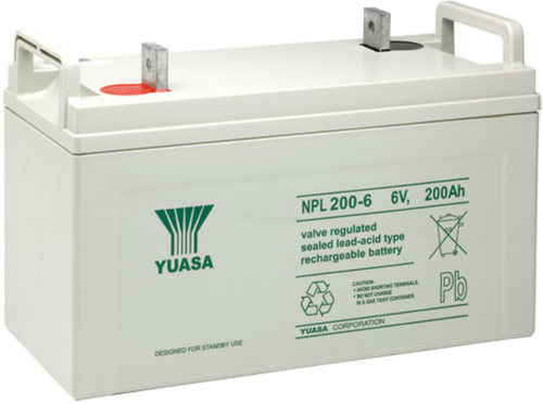 Yuasa NPL200-6 (6V-200Ah) Yuasa NPL200-6 (6V-200Ah)