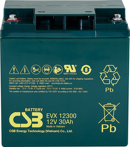 CSB EVX12300 (12V-30Ah) CSB EVX12300 (12V-30Ah)