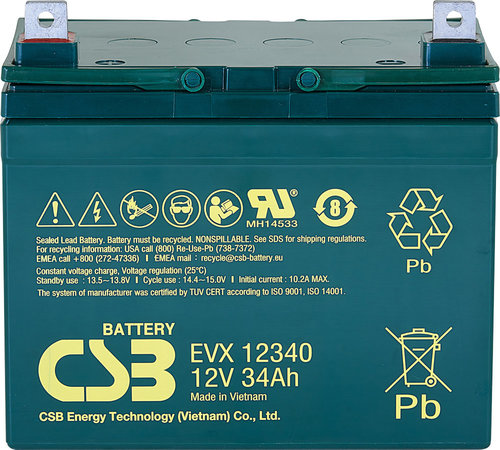 CSB EVX12340 (12V-34Ah) CSB EVX12340 (12V-34Ah)