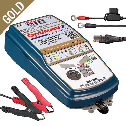 Ładowarka OPTIMATE 7 12-24V (12V-10A / 24V-5A) TM260 Ładowarka OPTIMATE 7 12-24V (12V-10A / 24V-5A) TM260