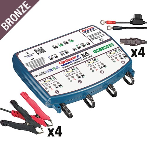 Ładowarka OPTIMATE 2 DUO 4 QUAD BANK (12V/2A) TM574 Ładowarka OPTIMATE 2 DUO 4 QUAD BANK (12V/2A) TM574