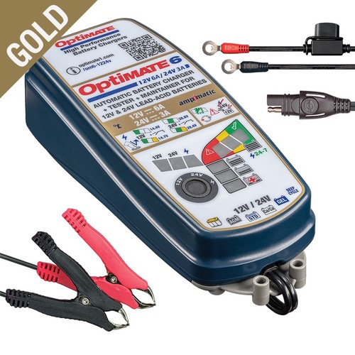Ładowarka OptiMate 6 12-24V TM194 / TM380 Ładowarka OptiMate 6 12-24V TM194 / TM380
