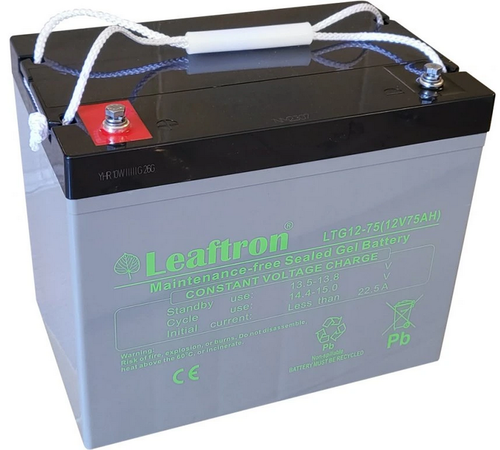 Leaftron LTG12-75 GEL (12V/75Ah) Leaftron LTG12-75 GEL (12V/75Ah)