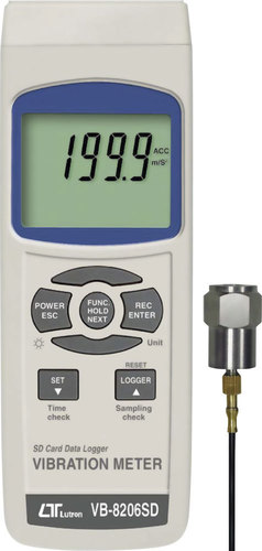 LUTRON VB-8206SD - Miernik wibracji