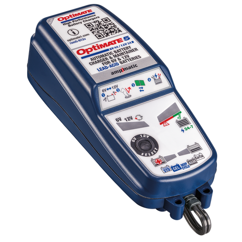 Ładowarka OPTIMATE 5 (6V/4A-12V/3A) TM320 Ładowarka OPTIMATE 5 (6V/4A-12V/3A) TM320